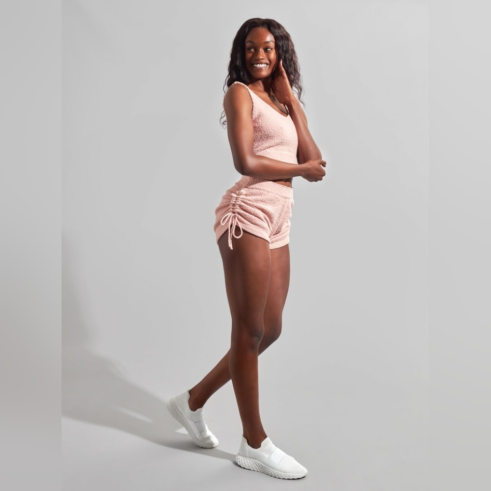 Buffbunny Loop Yarn Set (Cami + Shorts)